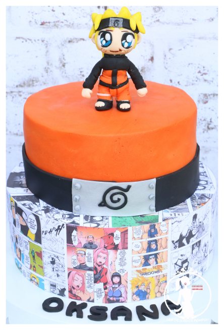 Naruto's cake – Les délices de Pompou